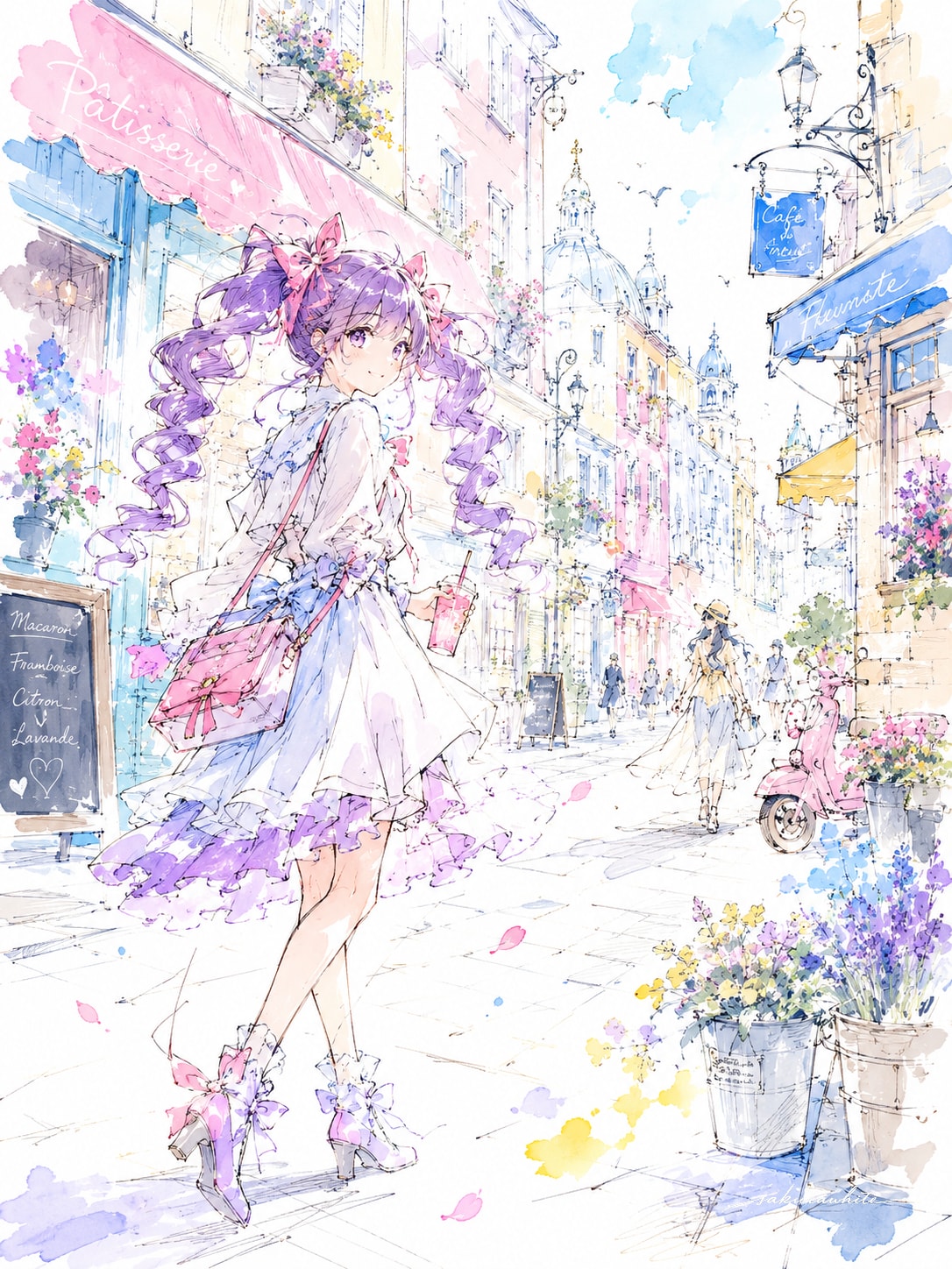 素敵な一日を💐 | の人気AIイラスト・グラビア