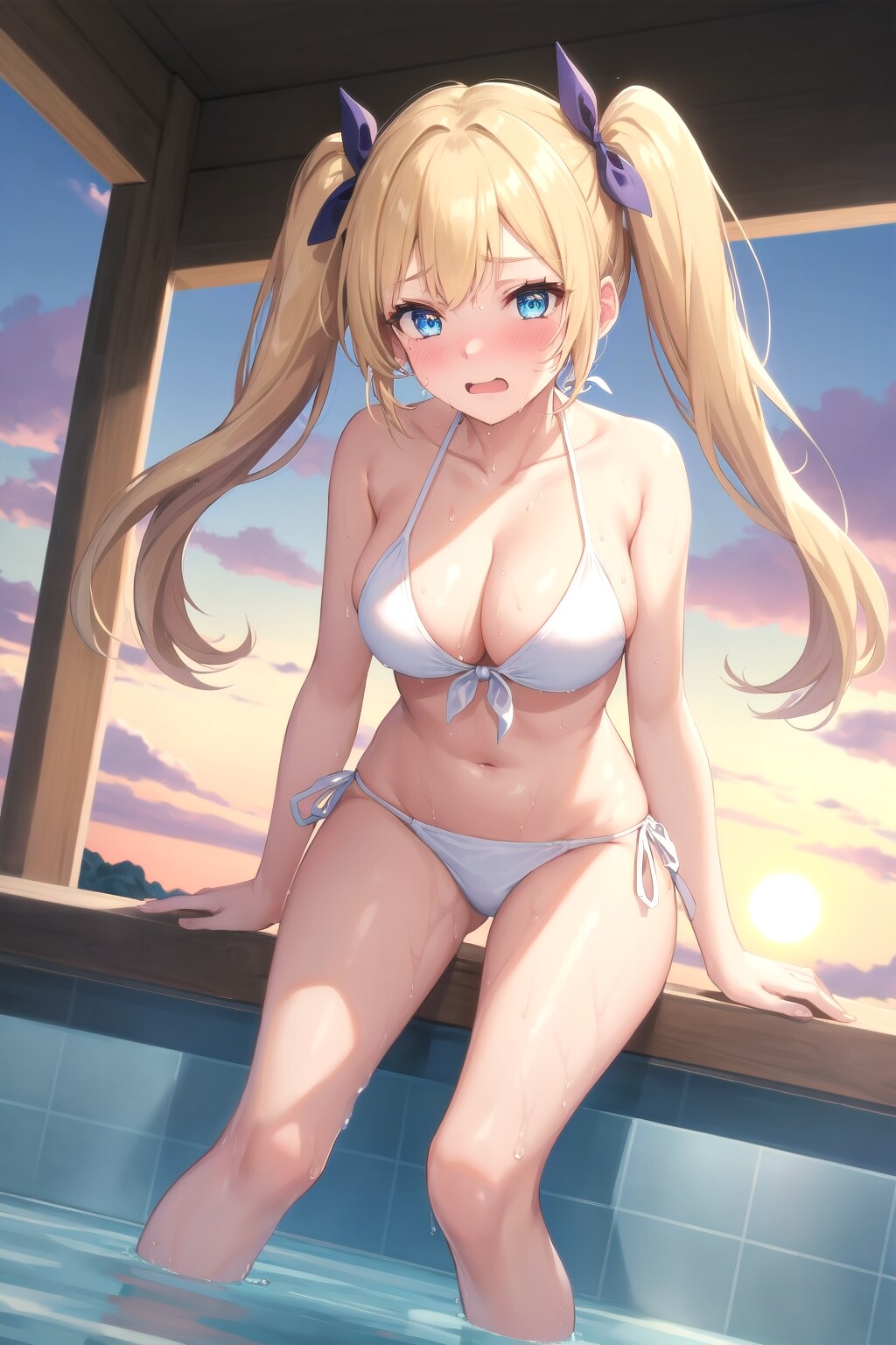 ちょっと！そんなに見つめられると恥ずかしいじゃない・・・