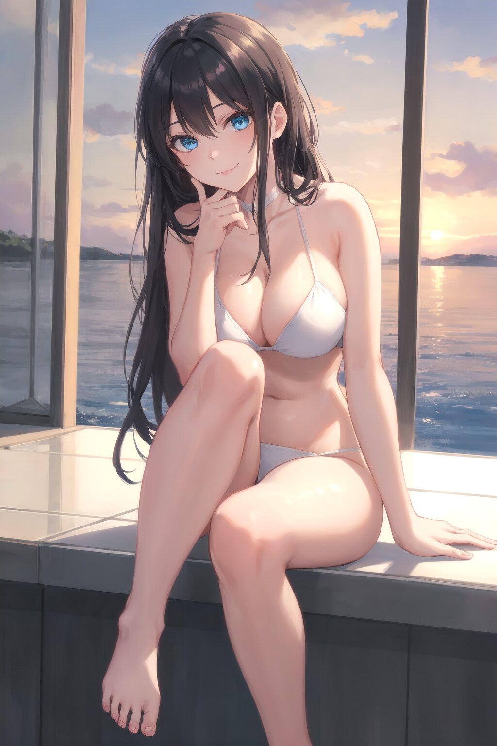 ちょっと！そんなに見つめられると恥ずかしいじゃない・・・