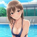 水着美女(アニメver) 5枚目