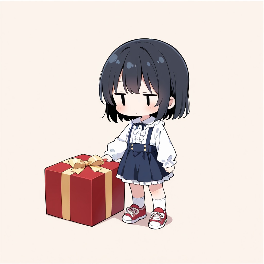 プレゼントを包んでみる