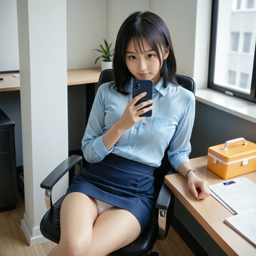 憧れのあの子のパンツが見えた