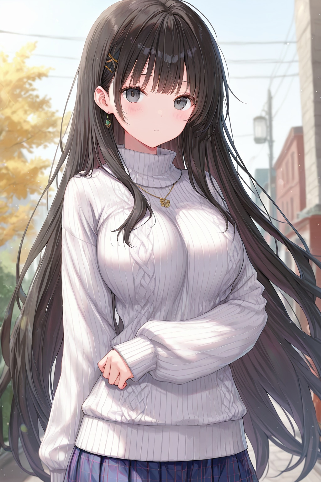 基本プロンプト+萌え袖（ｉ２ｉ化） | の人気AIイラスト・グラビア