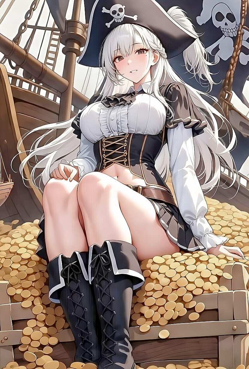 海賊 | の人気AIイラスト・グラビア