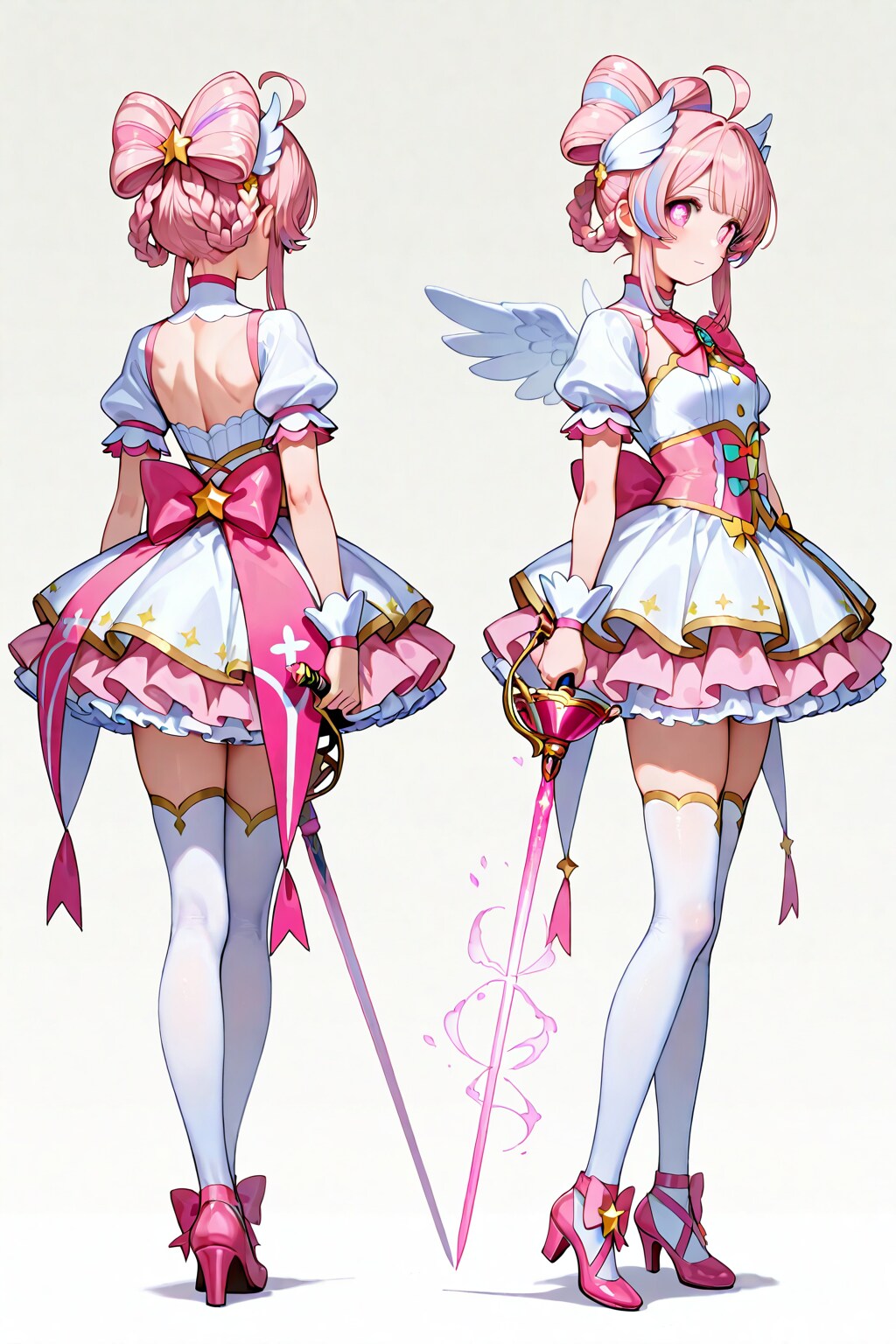 魔法少女固定化チャレンジ　その2 | の人気AIイラスト・グラビア