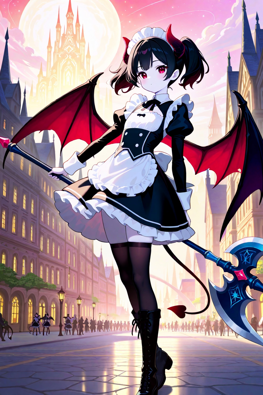 魔人のメイド戦士