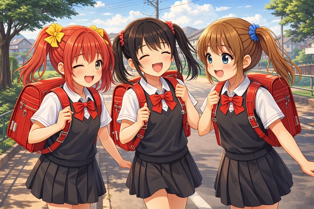 仲良し３人組の入学式後の帰り道とその後