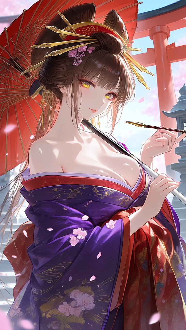 煙管女子