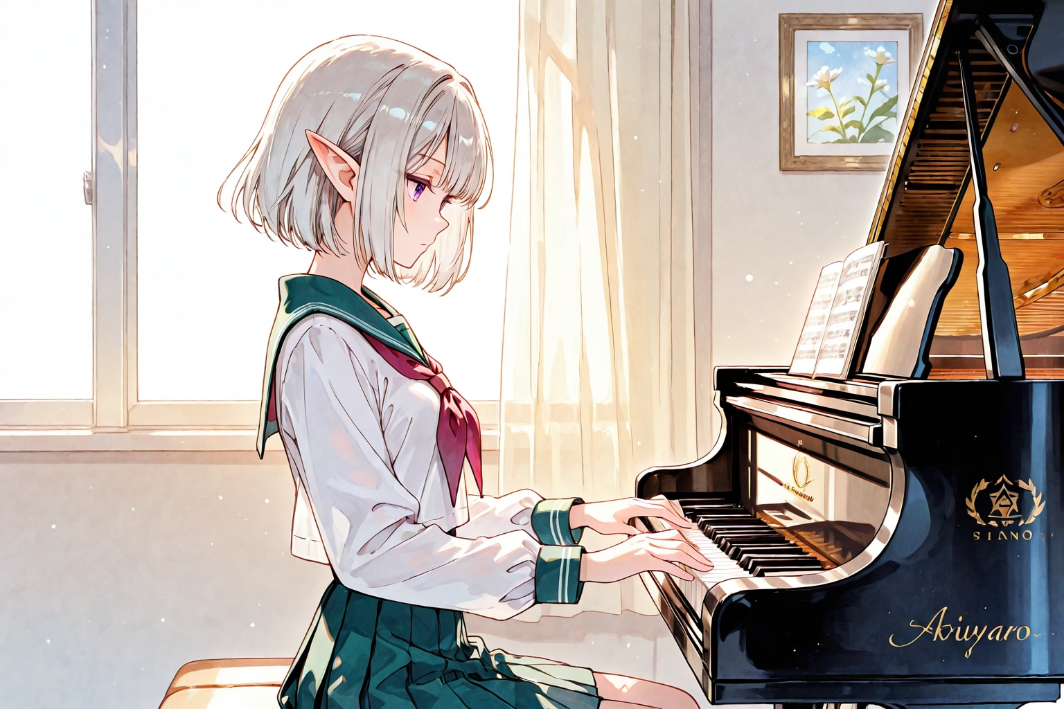 piano | の人気AIイラスト・グラビア