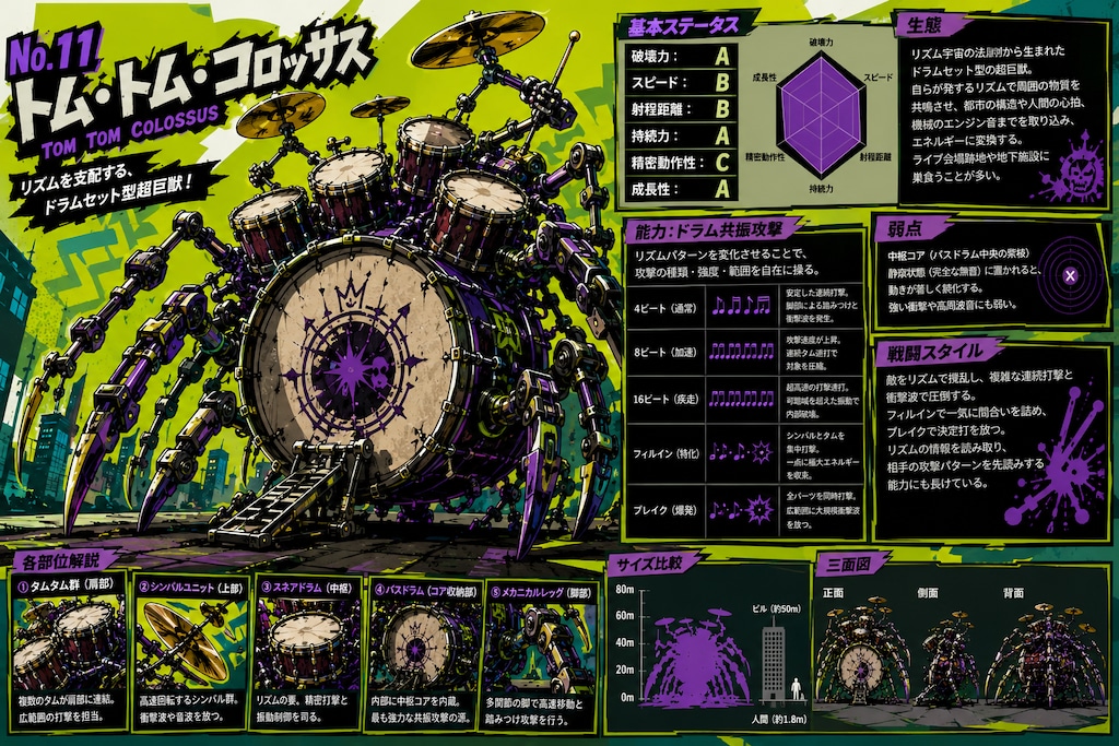 トムトムコロッサス🥁