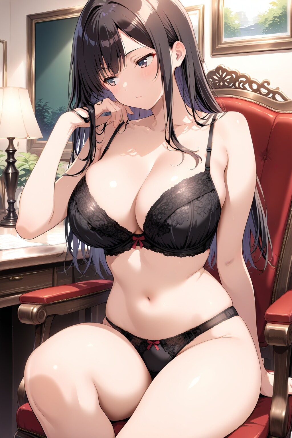 黒下着