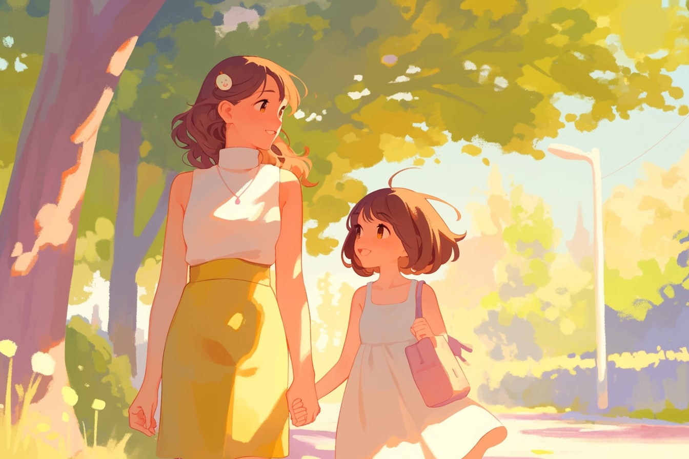母と娘398