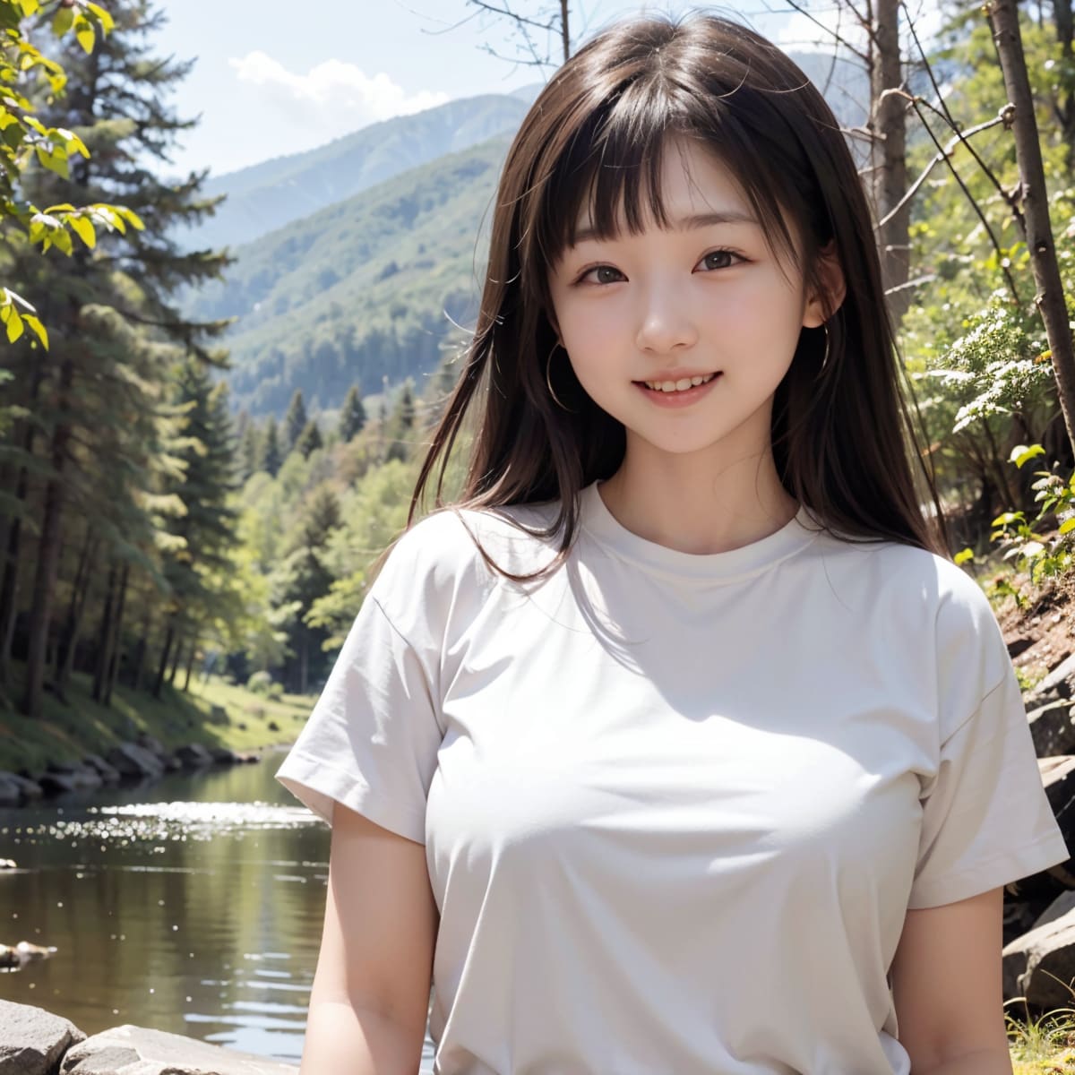 大自然と少女2