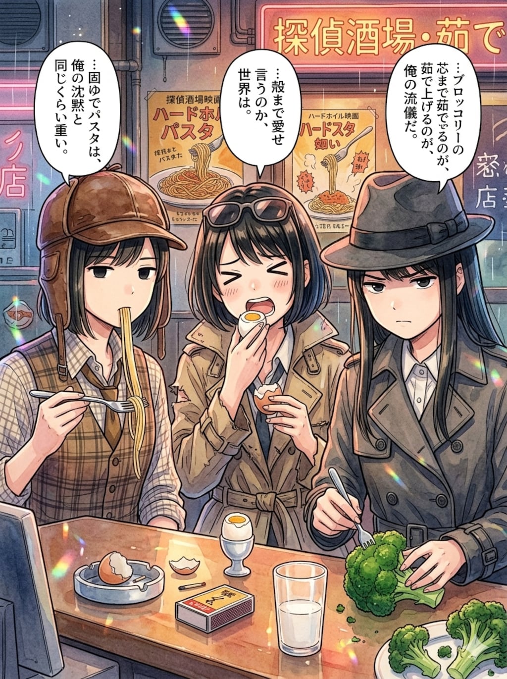 どうだいハードボイルドだろぉ～～