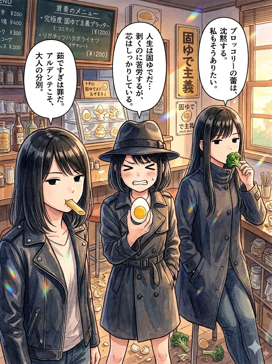 どうだいハードボイルドだろぉ～～