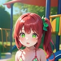 おままごとが好きな女の子 2枚目