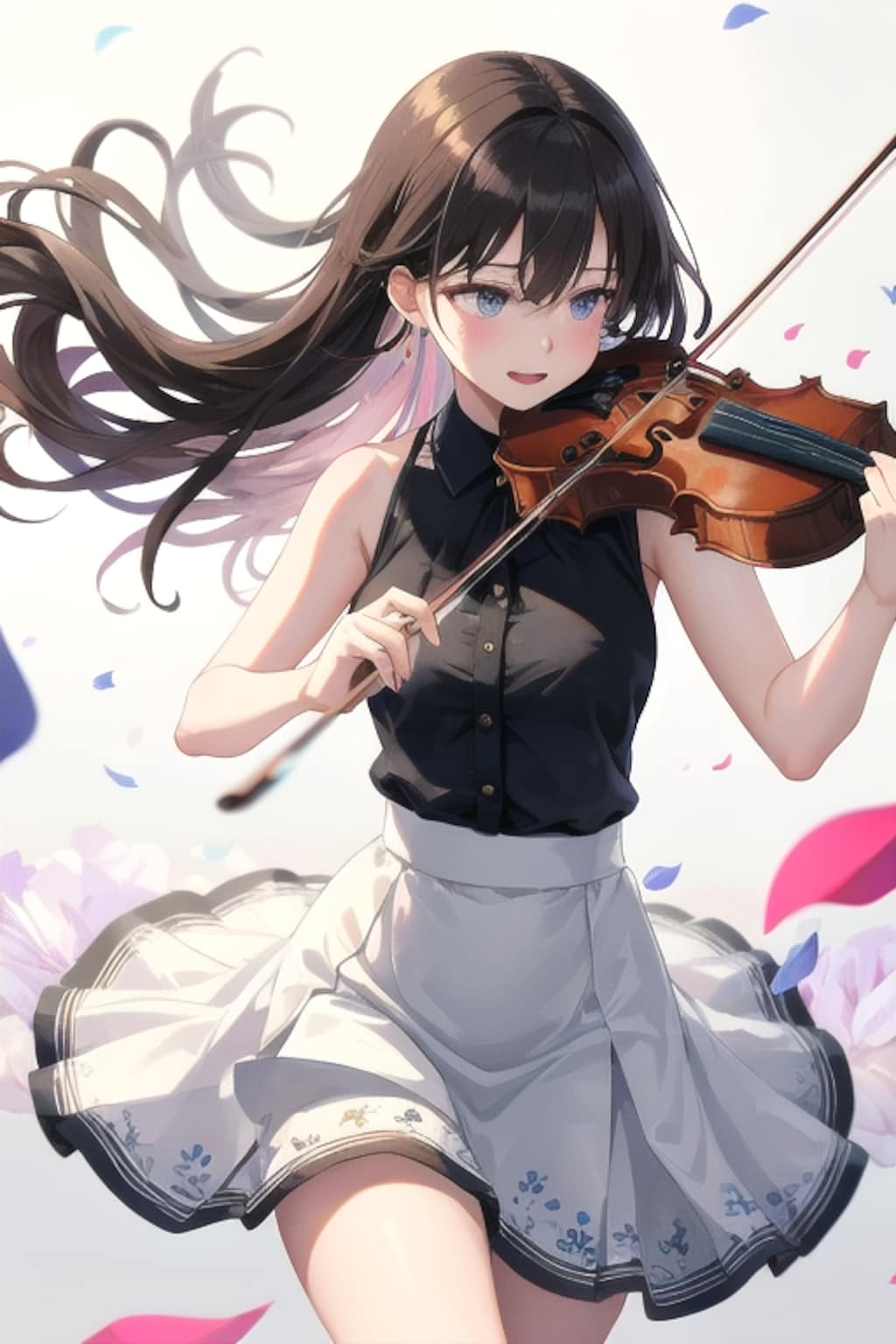 残念美人のバイオリン弾き