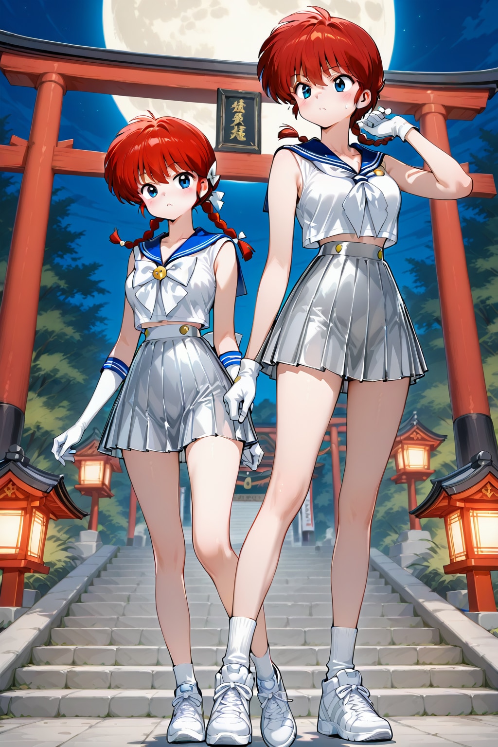 1から作るセーラーらんまー(ちちぷい3) | の人気AIイラスト・グラビア