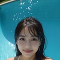 可愛い水着女子とプールデート 7枚目