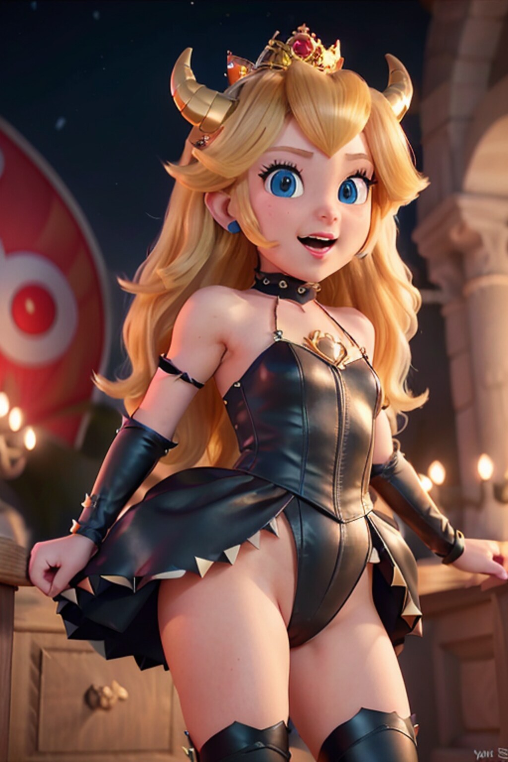 Bowsette in Super Mario Bros Movie