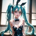 初音ミクです。008_バニーガール 7枚目