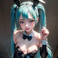 初音ミクです。008_バニーガール 4枚目