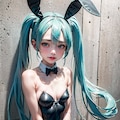 初音ミクです。008_バニーガール 12枚目
