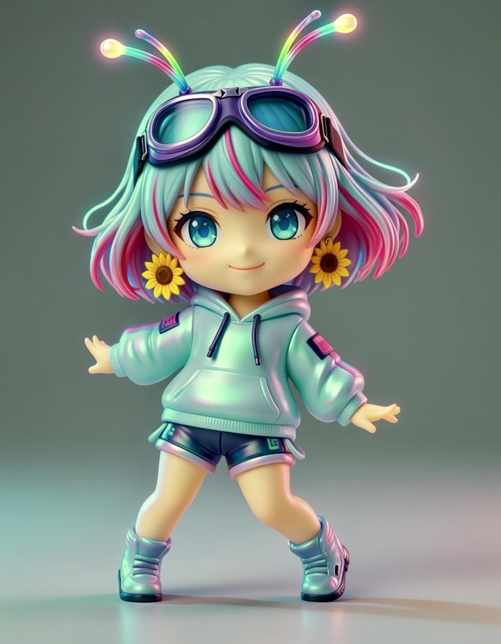 スポーツ雫ちゃん人形