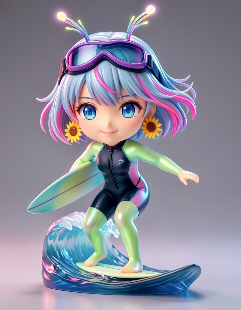 スポーツ雫ちゃん人形