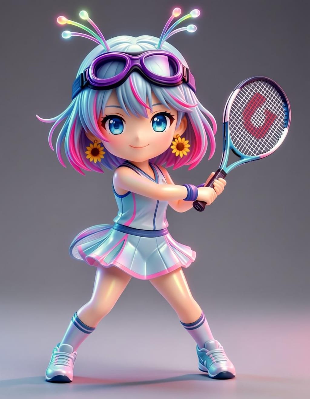 スポーツ雫ちゃん人形