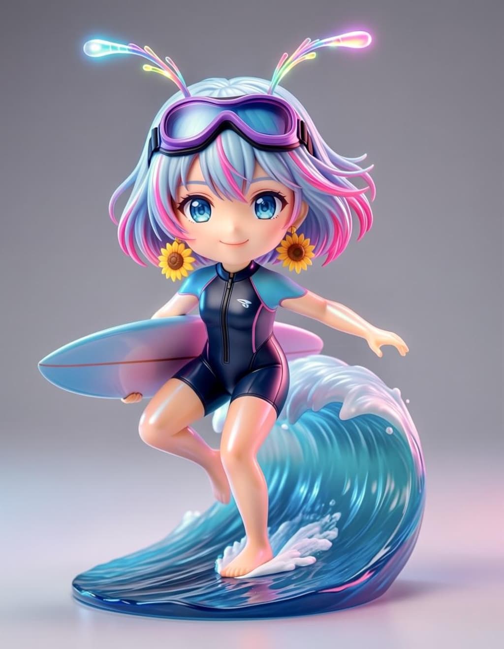 スポーツ雫ちゃん人形