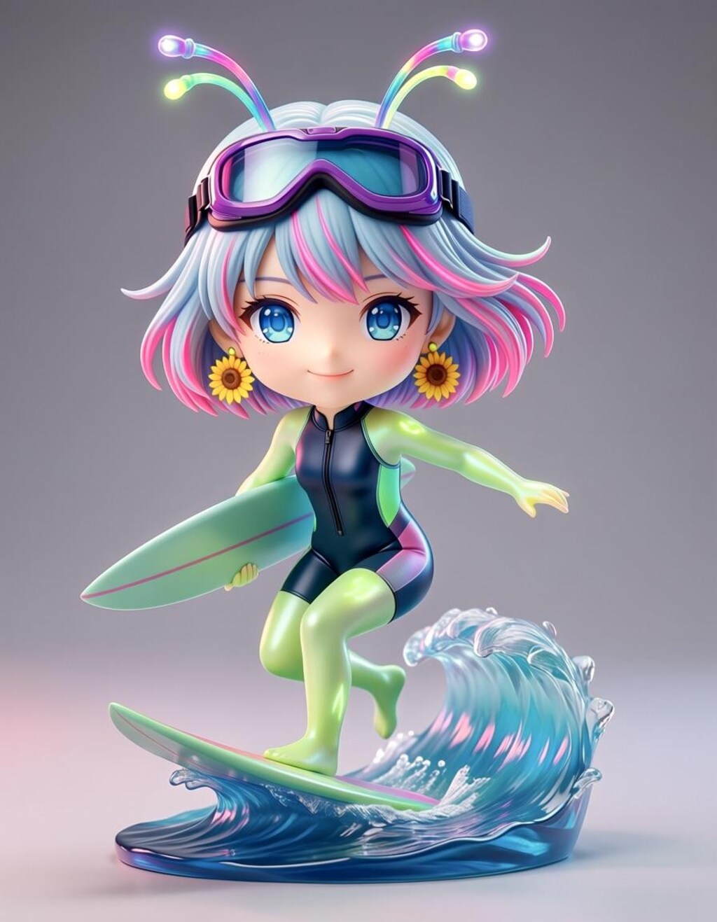 スポーツ雫ちゃん人形