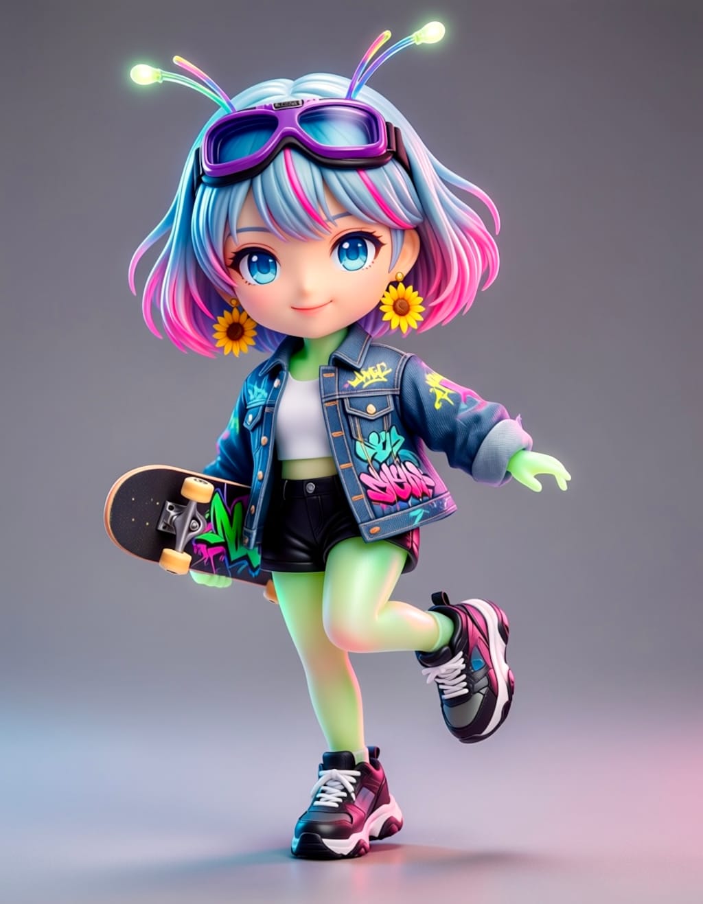 スポーツ雫ちゃん人形