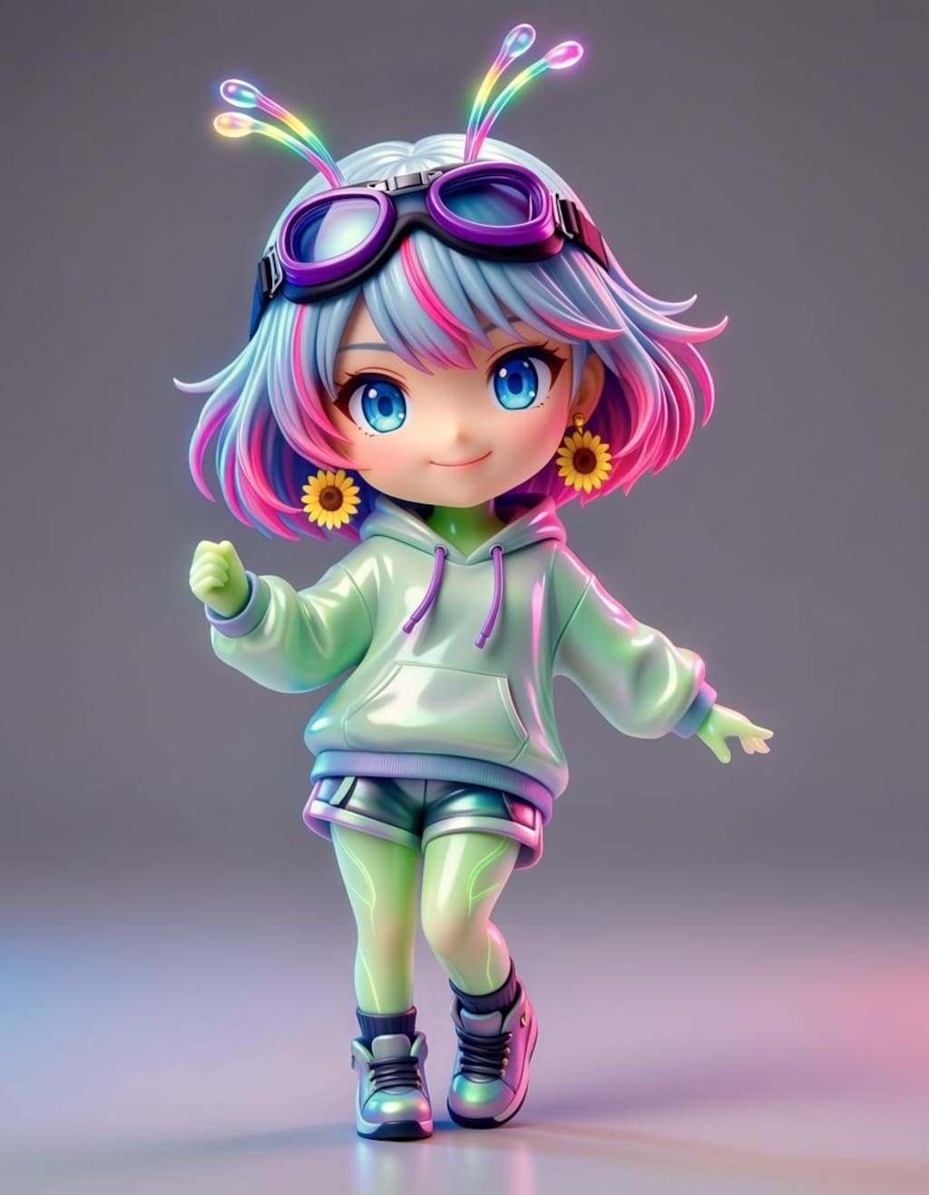 スポーツ雫ちゃん人形