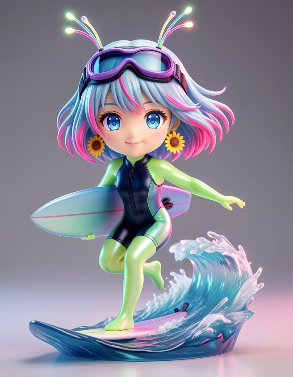 スポーツ雫ちゃん人形
