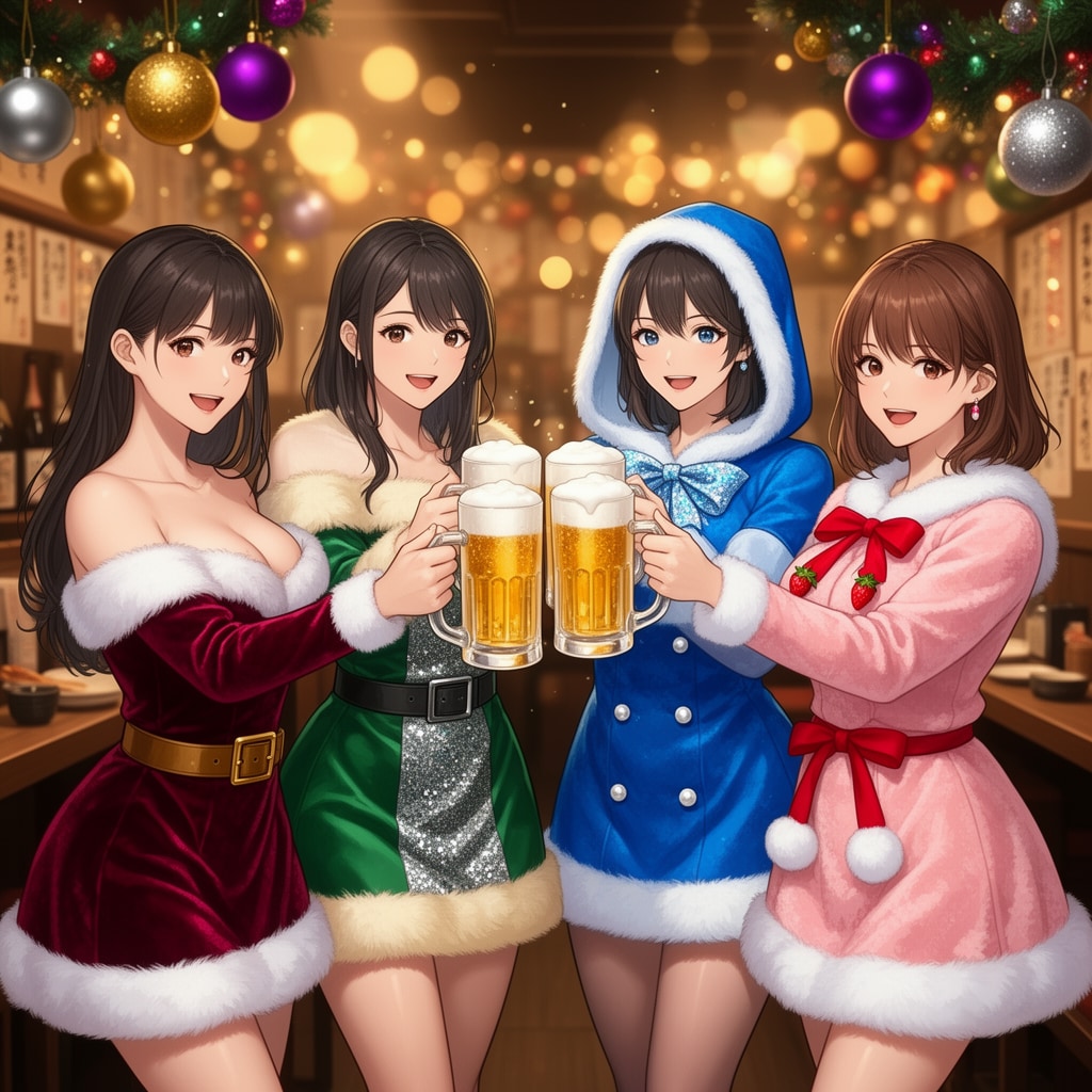 酒豪たちの乾杯