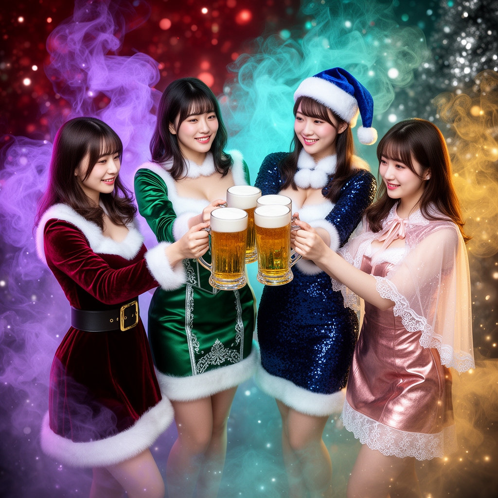 酒豪たちの乾杯