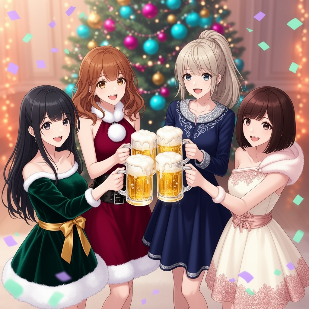 酒豪たちの乾杯