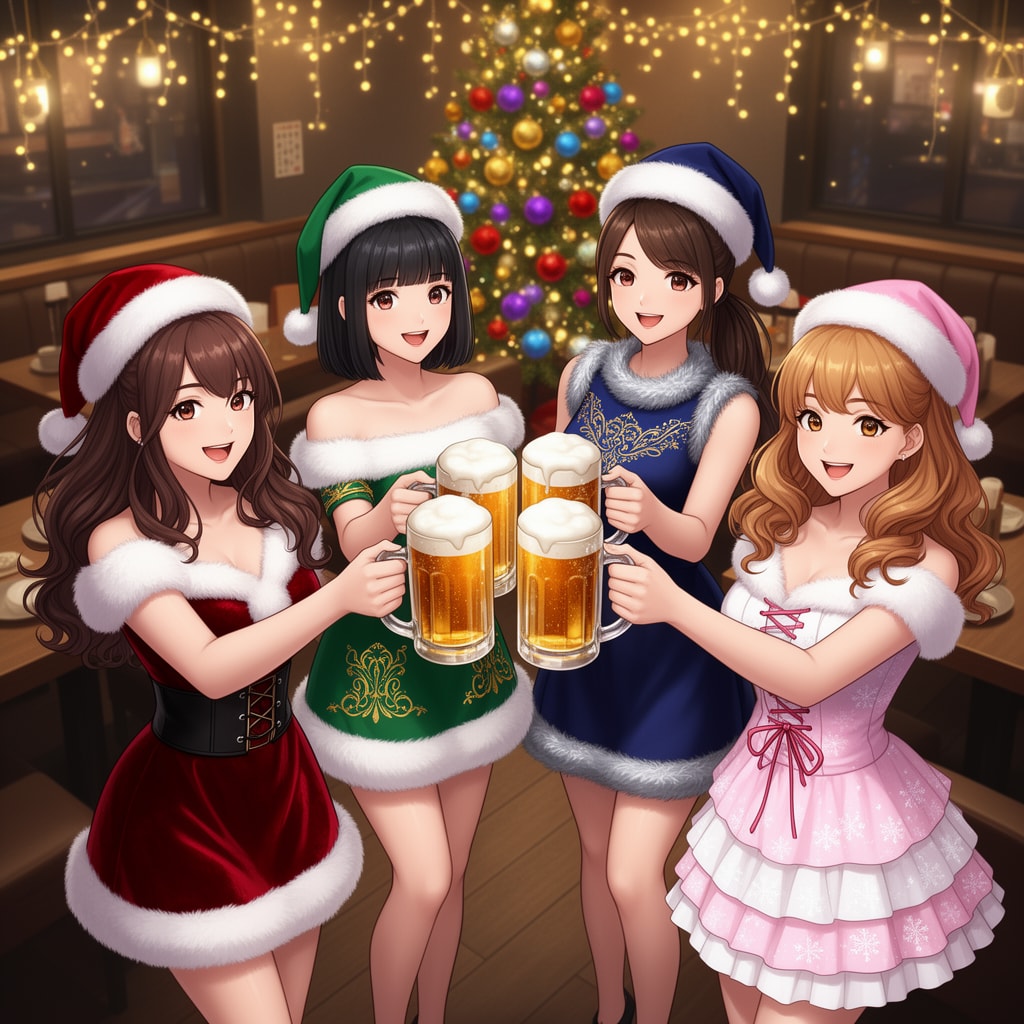 酒豪たちの乾杯