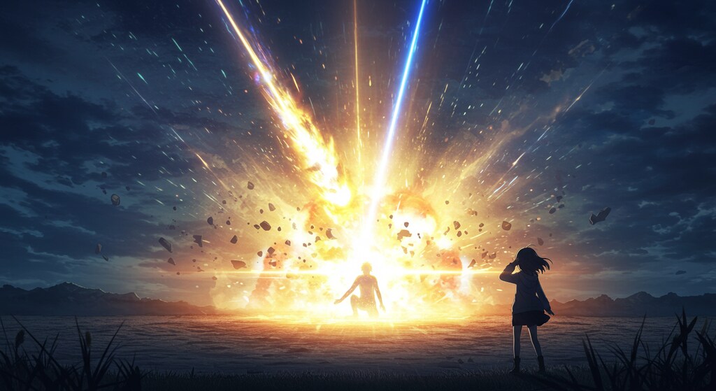 少女が見た流星🌕
