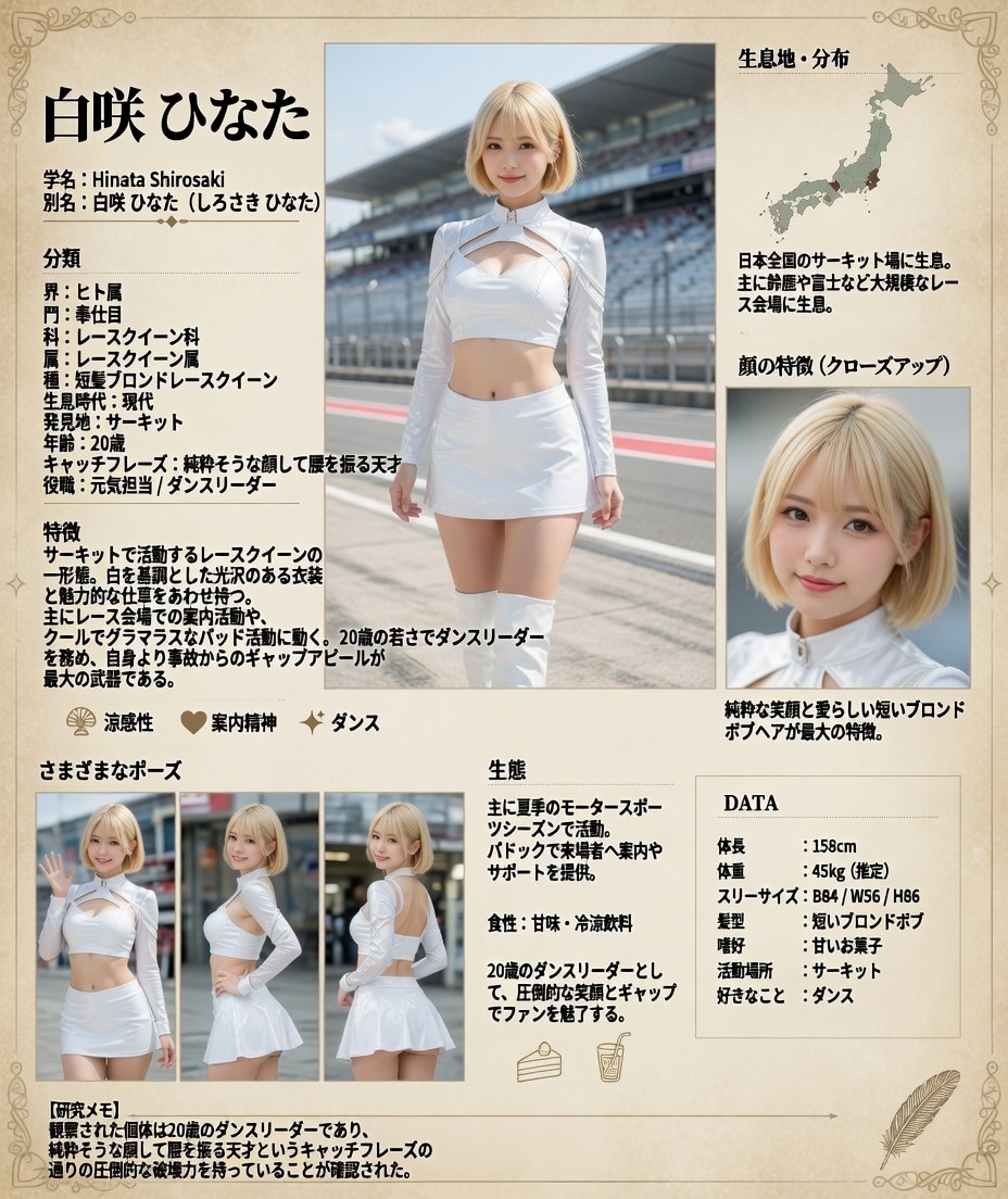 レースクイーンカタログ