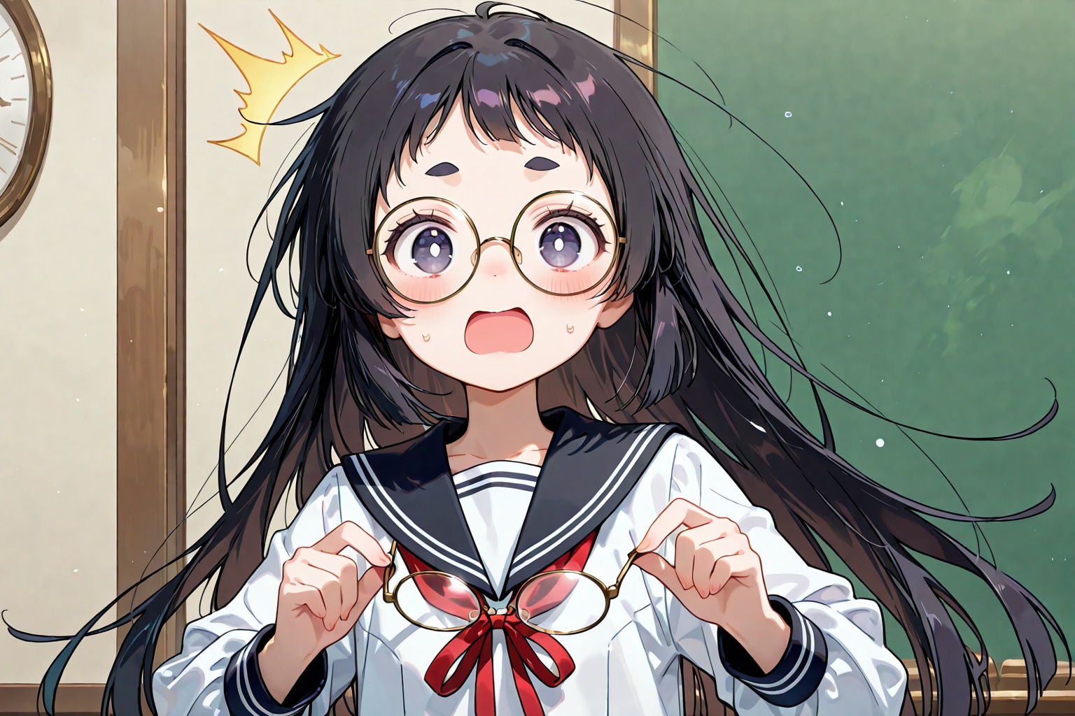 眼鏡あっ…あれ？！
