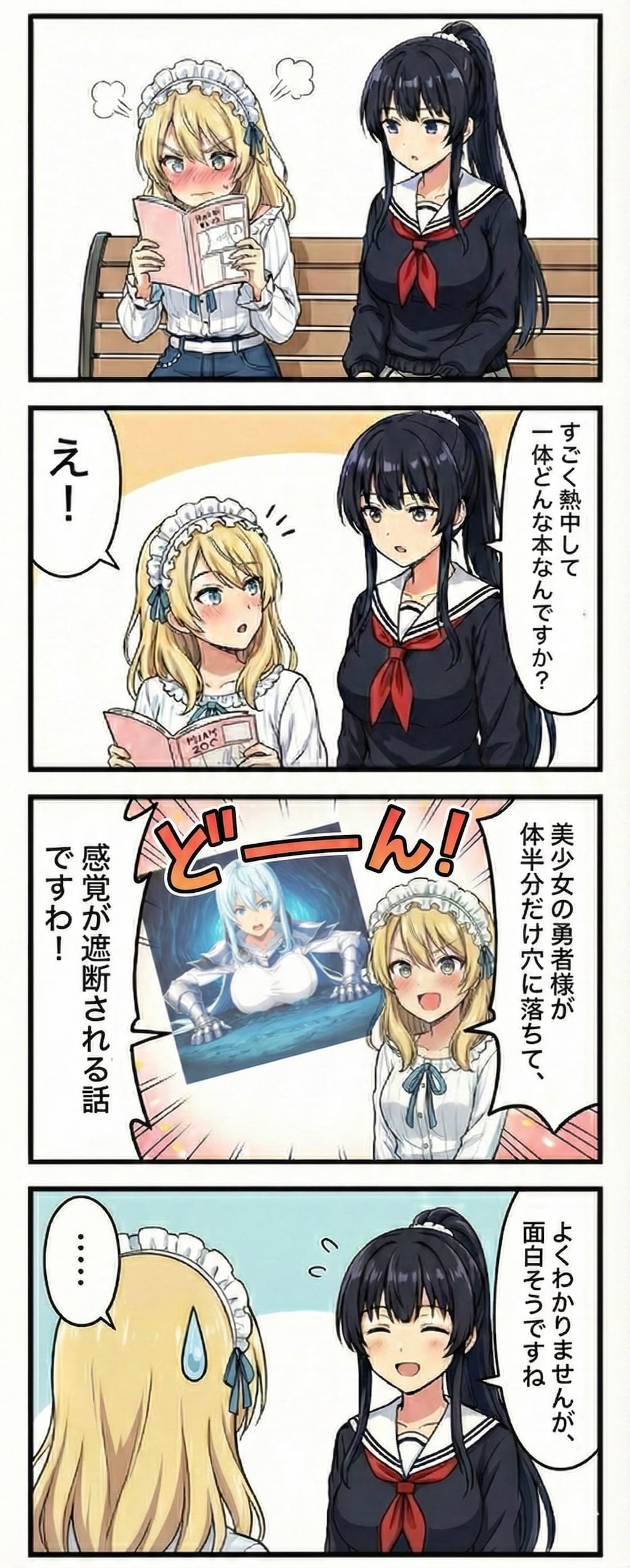 うちの子4コマ。12