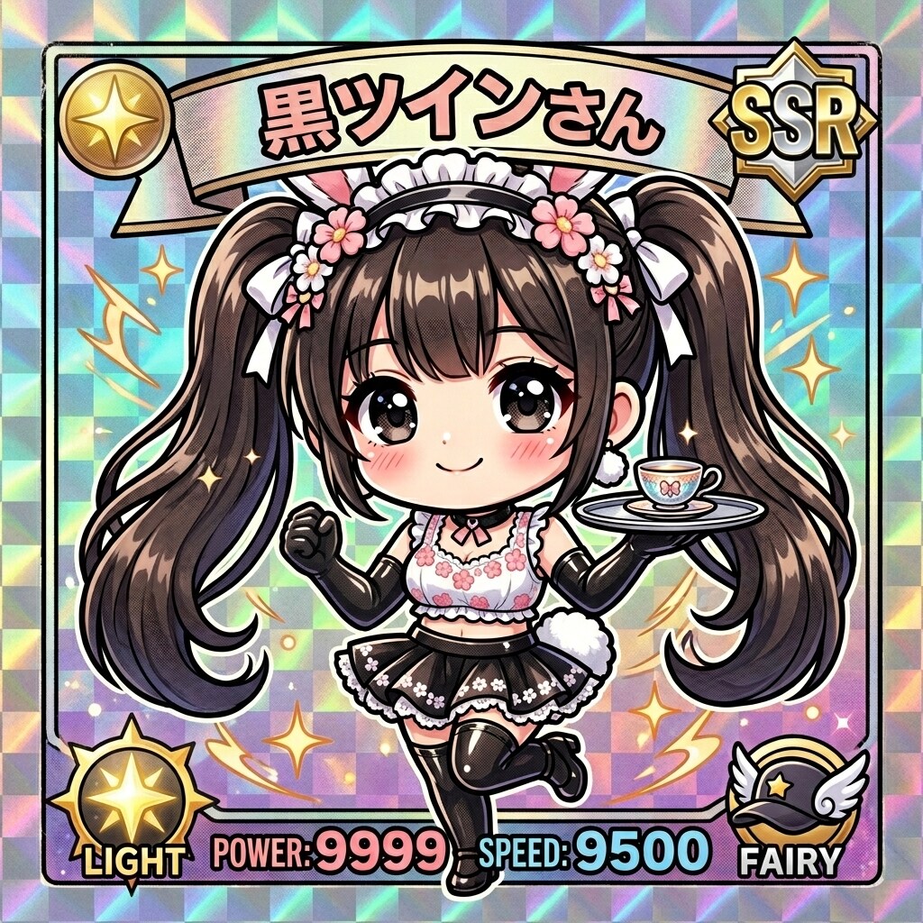 黒ツインさん | の人気AIイラスト・グラビア