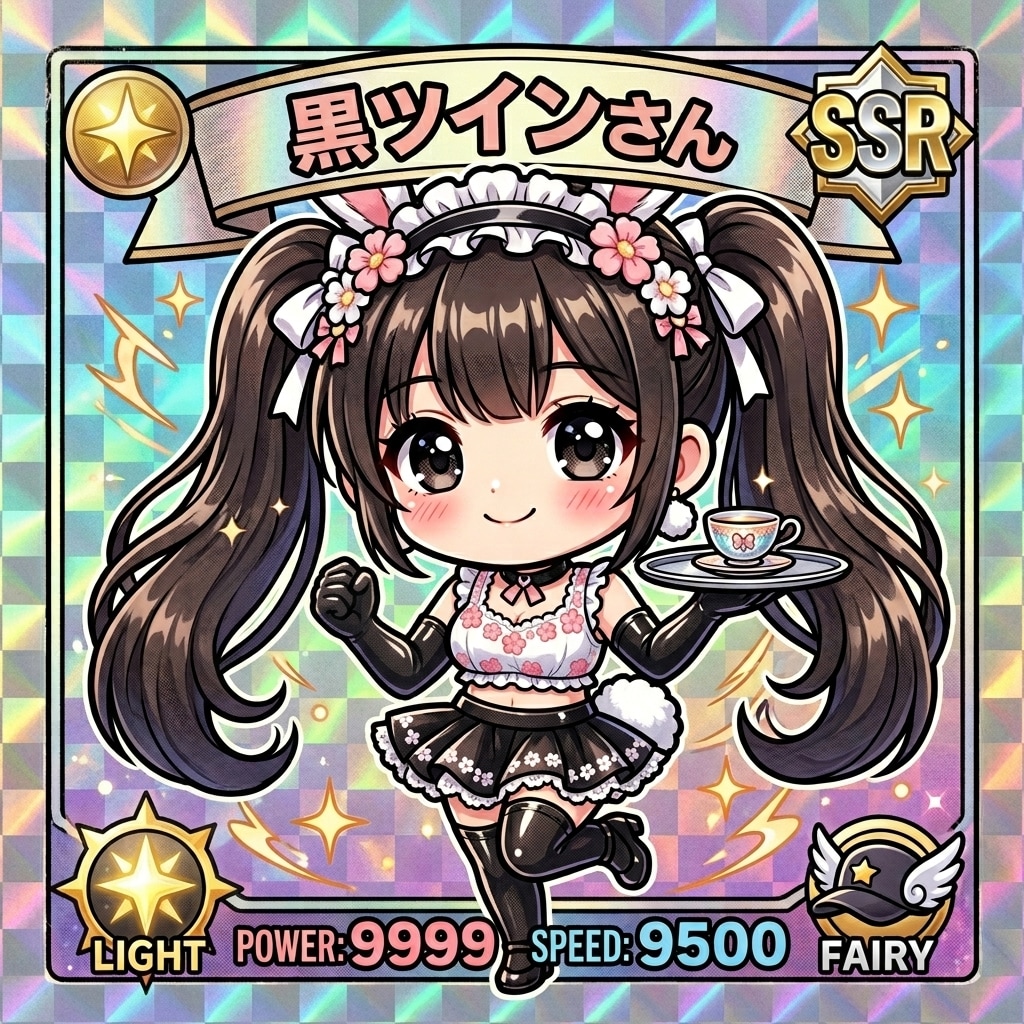 黒ツインさん