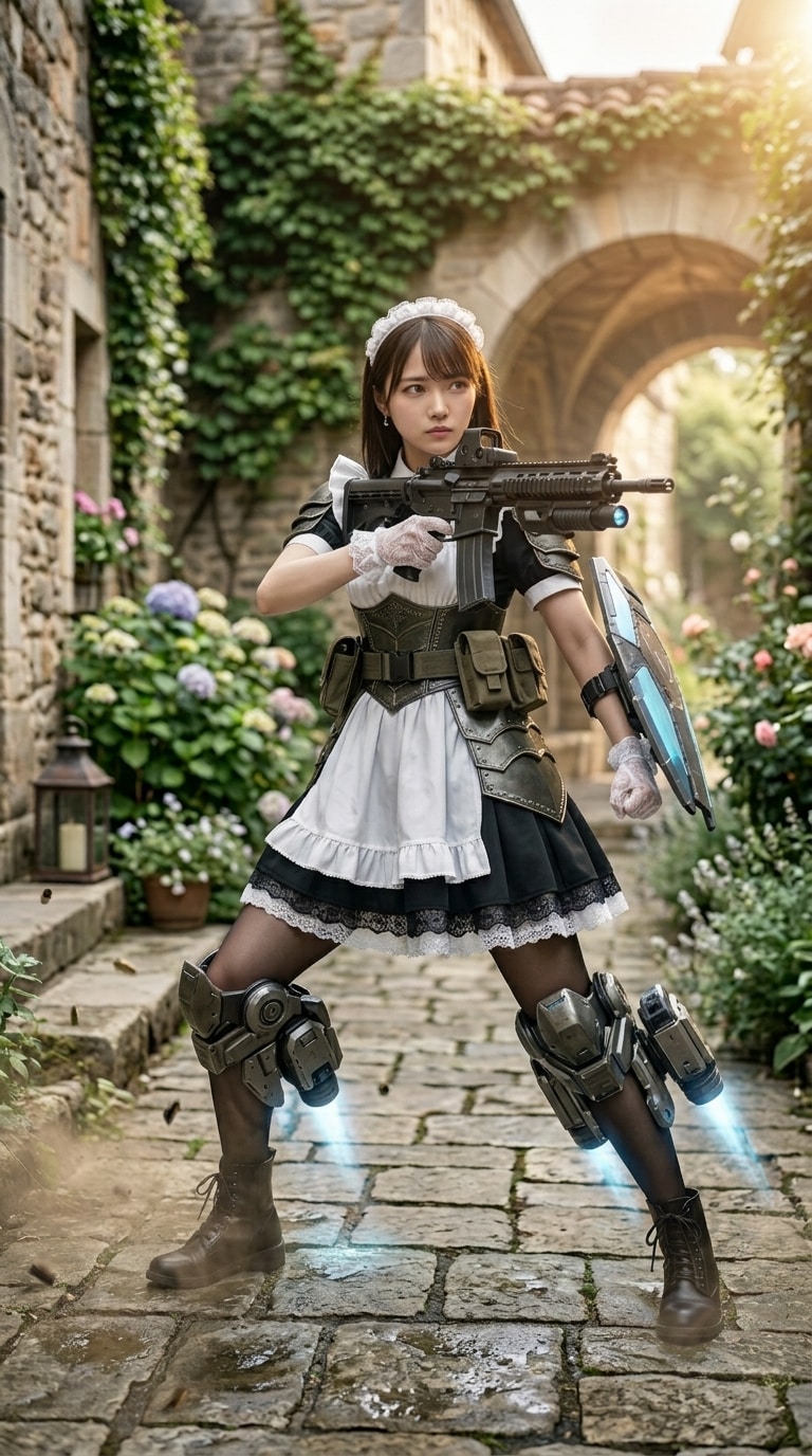 武装メイド