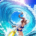 🌞テイオー オン ザ ビーチ🌊 5枚目