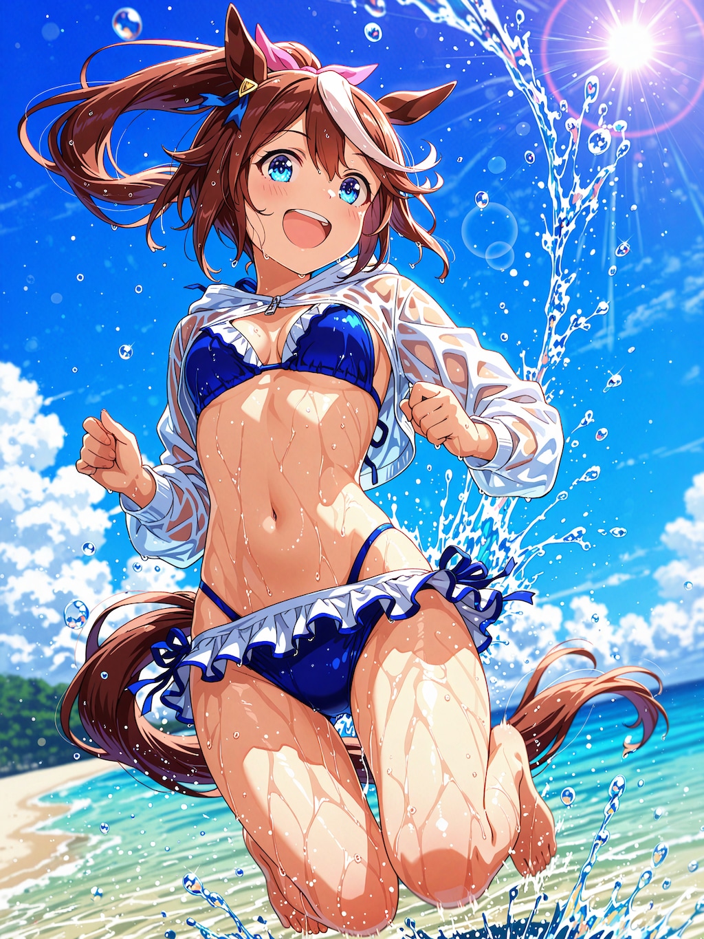 🌞テイオー オン ザ ビーチ🌊