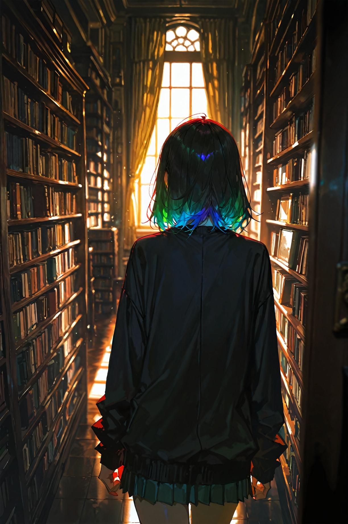 図書館 | の人気AIイラスト・グラビア