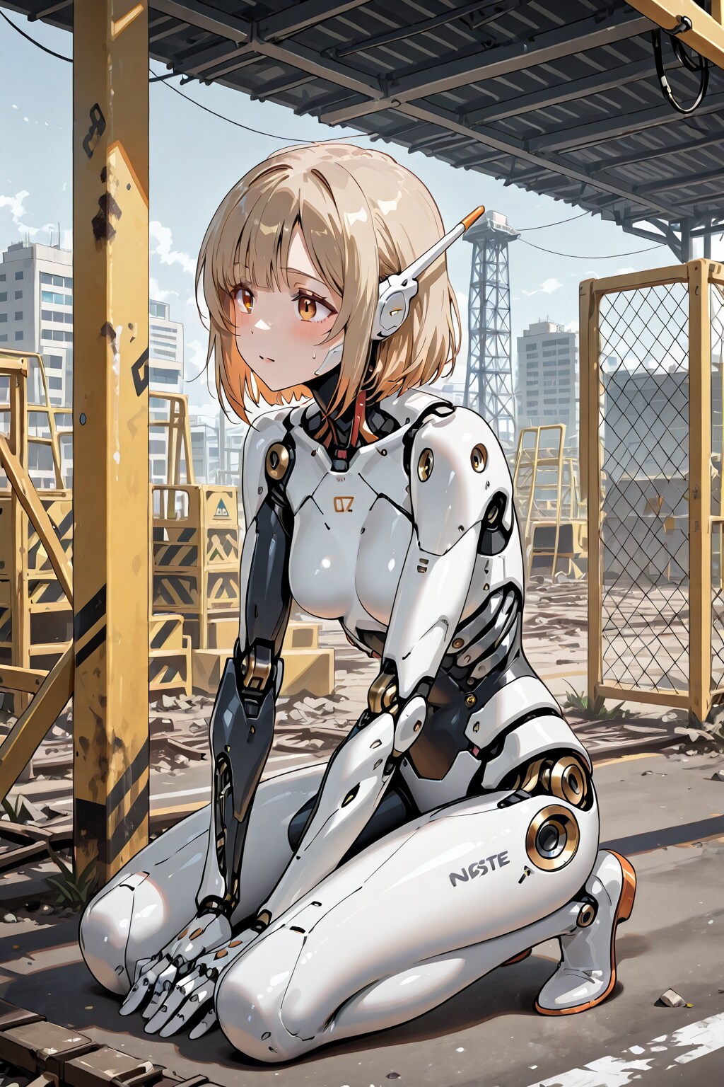 ちちぷい生成メカ娘　反省